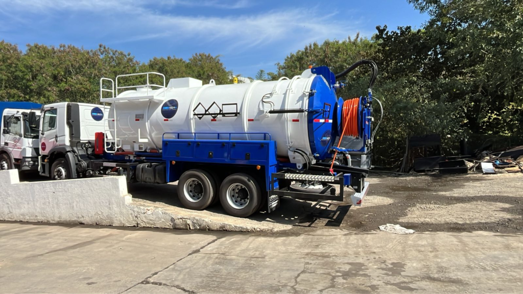 Transporte de Efluentes em Caieiras