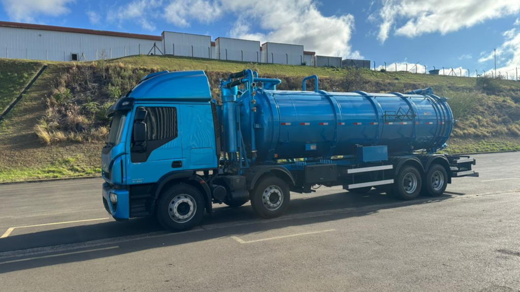 Transporte de Efluentes em Rio Grande da Serra