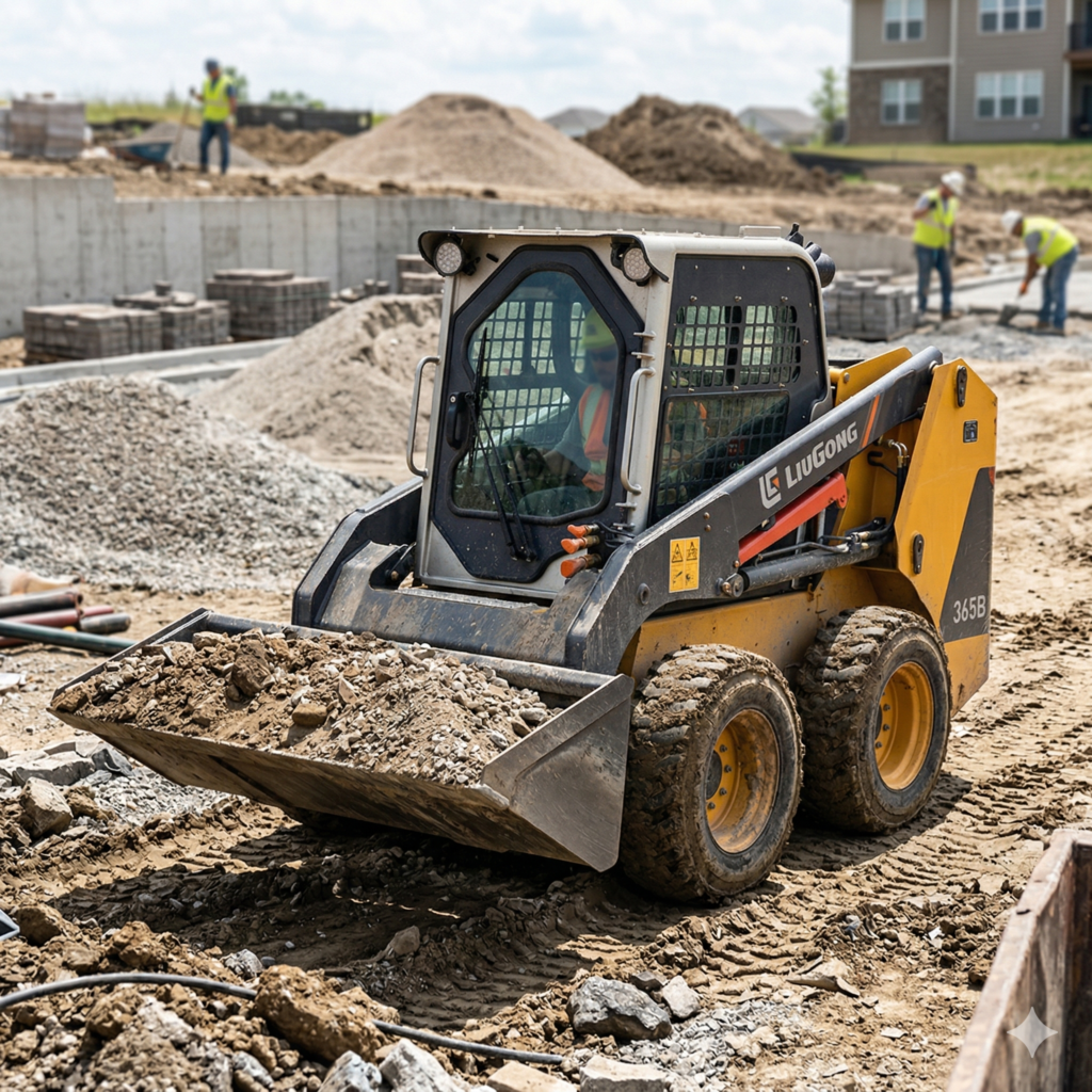 Mini-Pá-Carregadeira