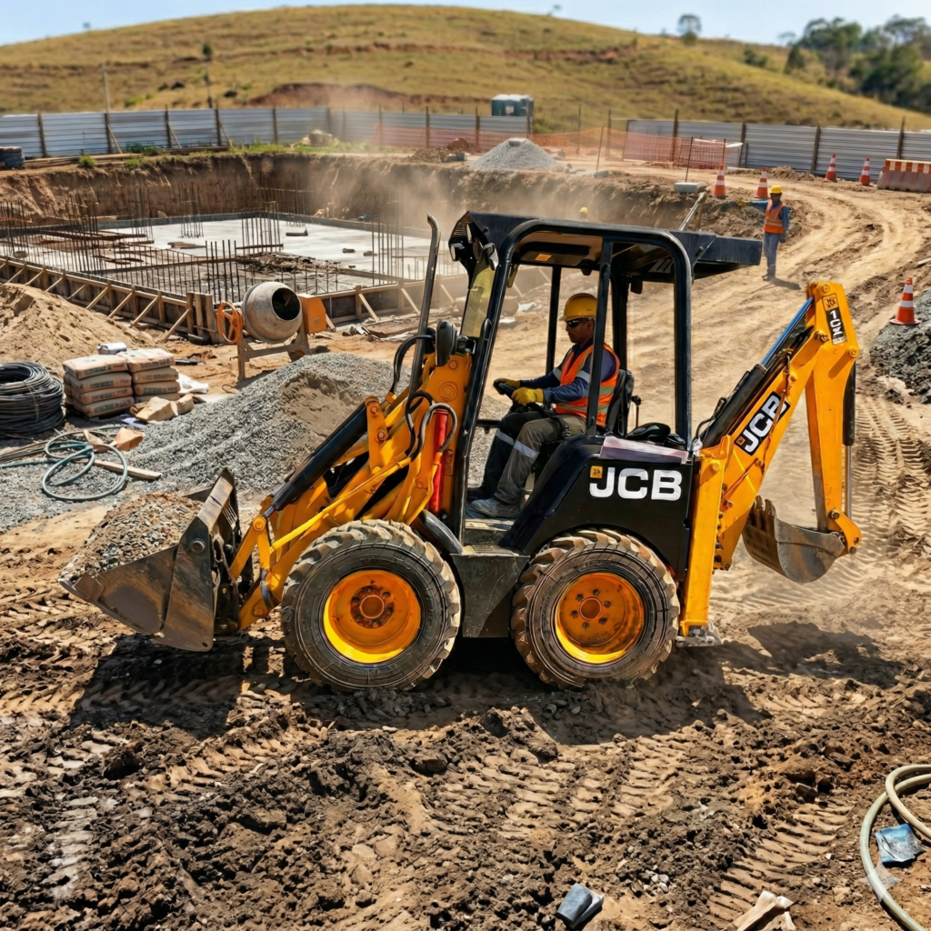 Mini-Retroescavadeira